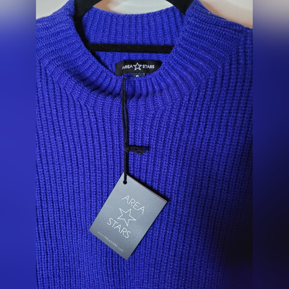AREA STARS Colorblock Sweater. NWT - Picture 6 of 7
